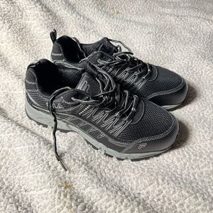 Fila Black and Gray Athletic Shoes